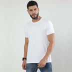 Custom round neck t-shirt view 2