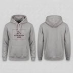 Arpitum Custom Unisex Non-Zipper Pullover Hoodie – 320 GSM Cotton-Loopknit, Grey
