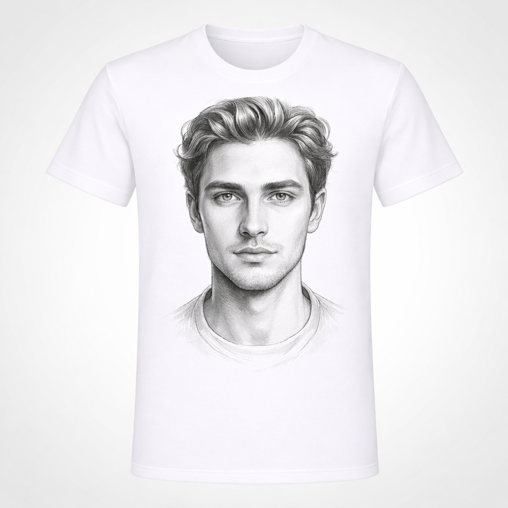 Custom Design Printed T-Shirt – Upload Your Design/Picture | 100% Polyester White Sublimation Tee | Arpitum
