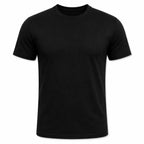 ARPITUM Unisex Customized Black T-Shirt - Personalize with Your Own Design/Artwork/Image