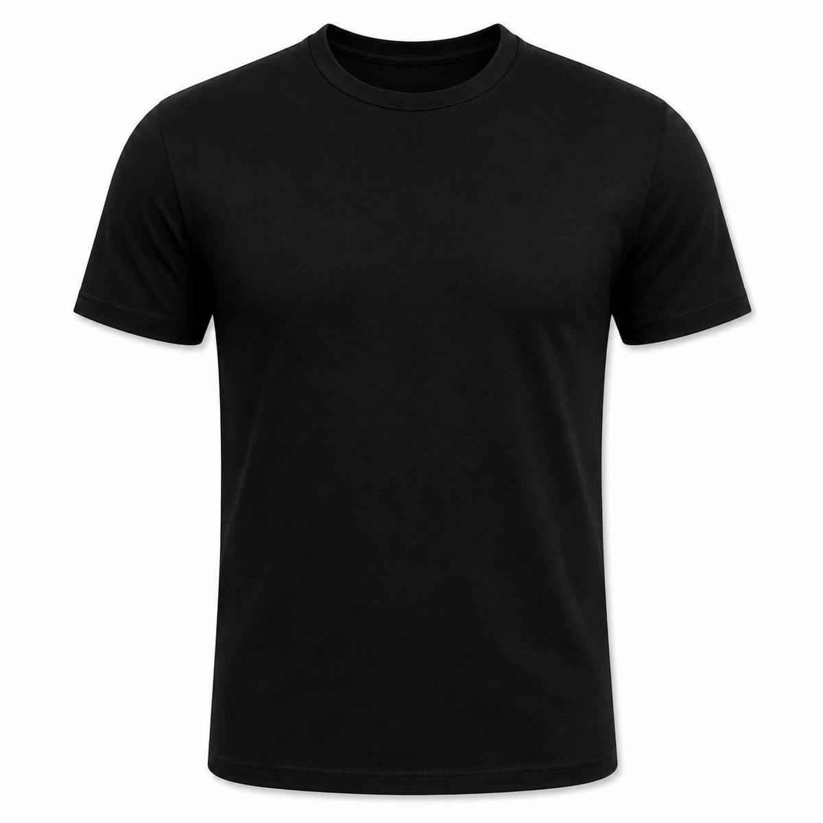 ARPITUM Unisex Customized Black T-Shirt - Personalize with Your Own Design/Artwork/Image