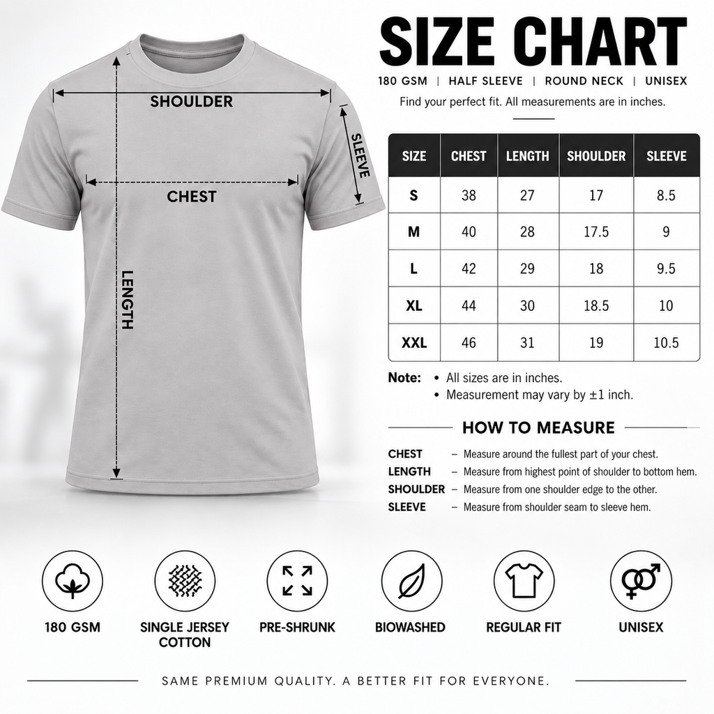 ARPITUM Unisex Customized Grey T-Shirt - Personalize with Your Own Design/Artwork/Image