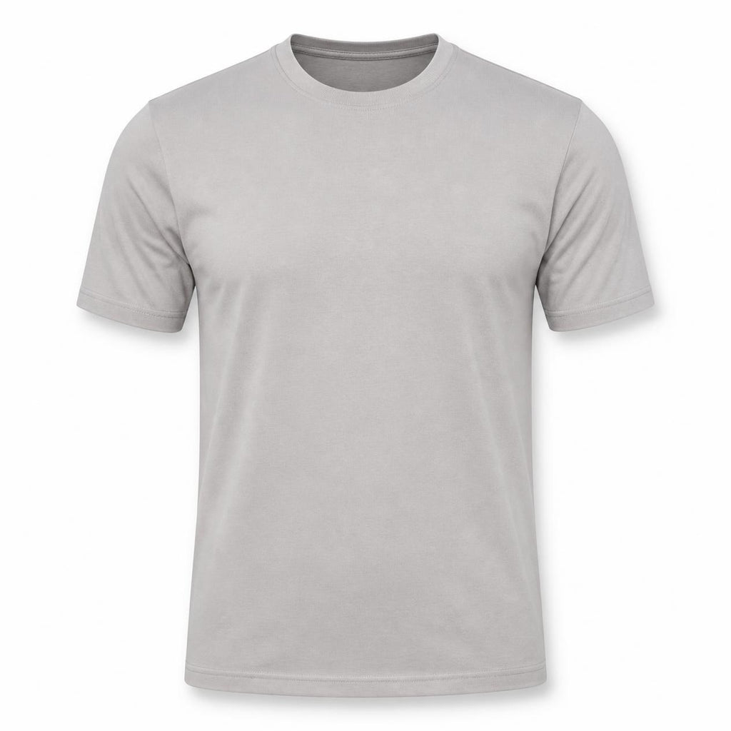 ARPITUM Unisex Customized Grey T-Shirt - Personalize with Your Own Design/Artwork/Image
