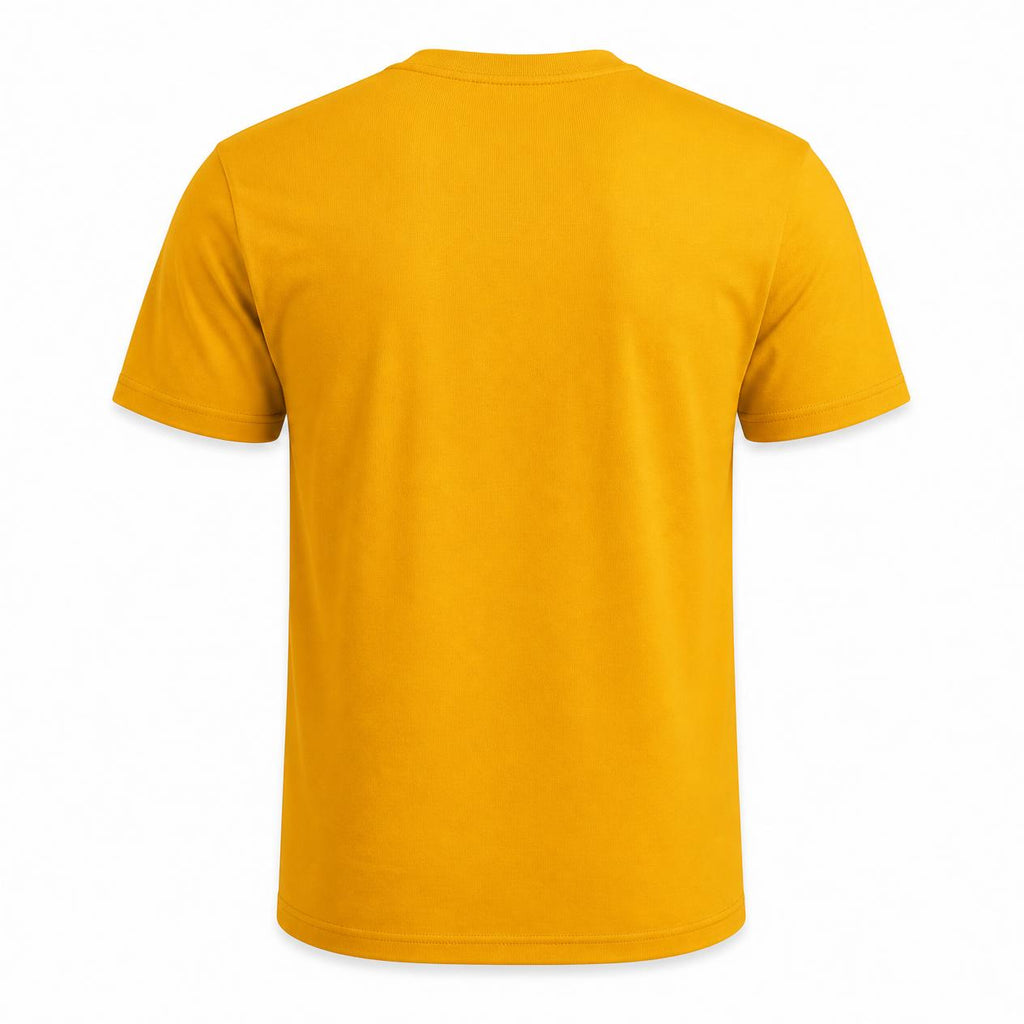 ARPITUM Unisex Customized Mustard Yellow T-Shirt - Personalize with Your Own Design/Artwork/Image
