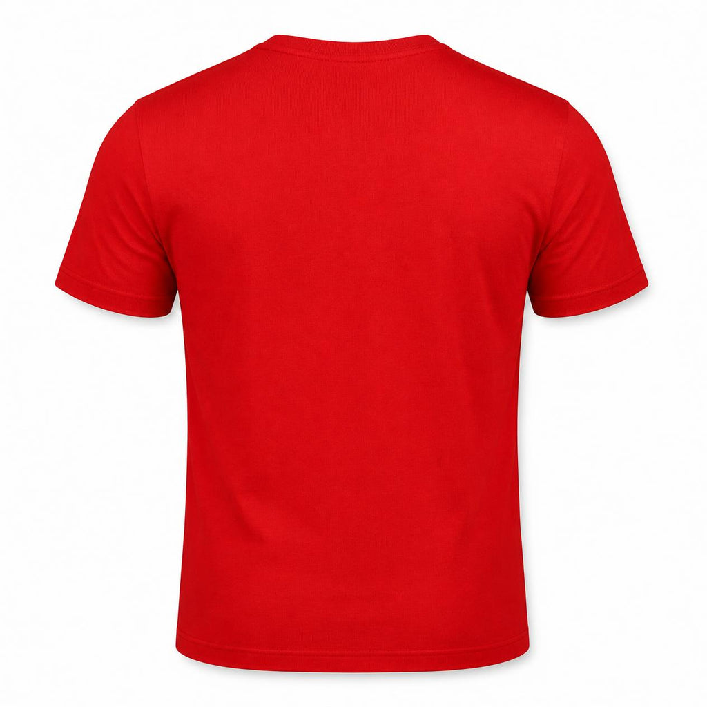ARPITUM Unisex Customized Red T-Shirt - Personalize with Your Own Design/Artwork/Image