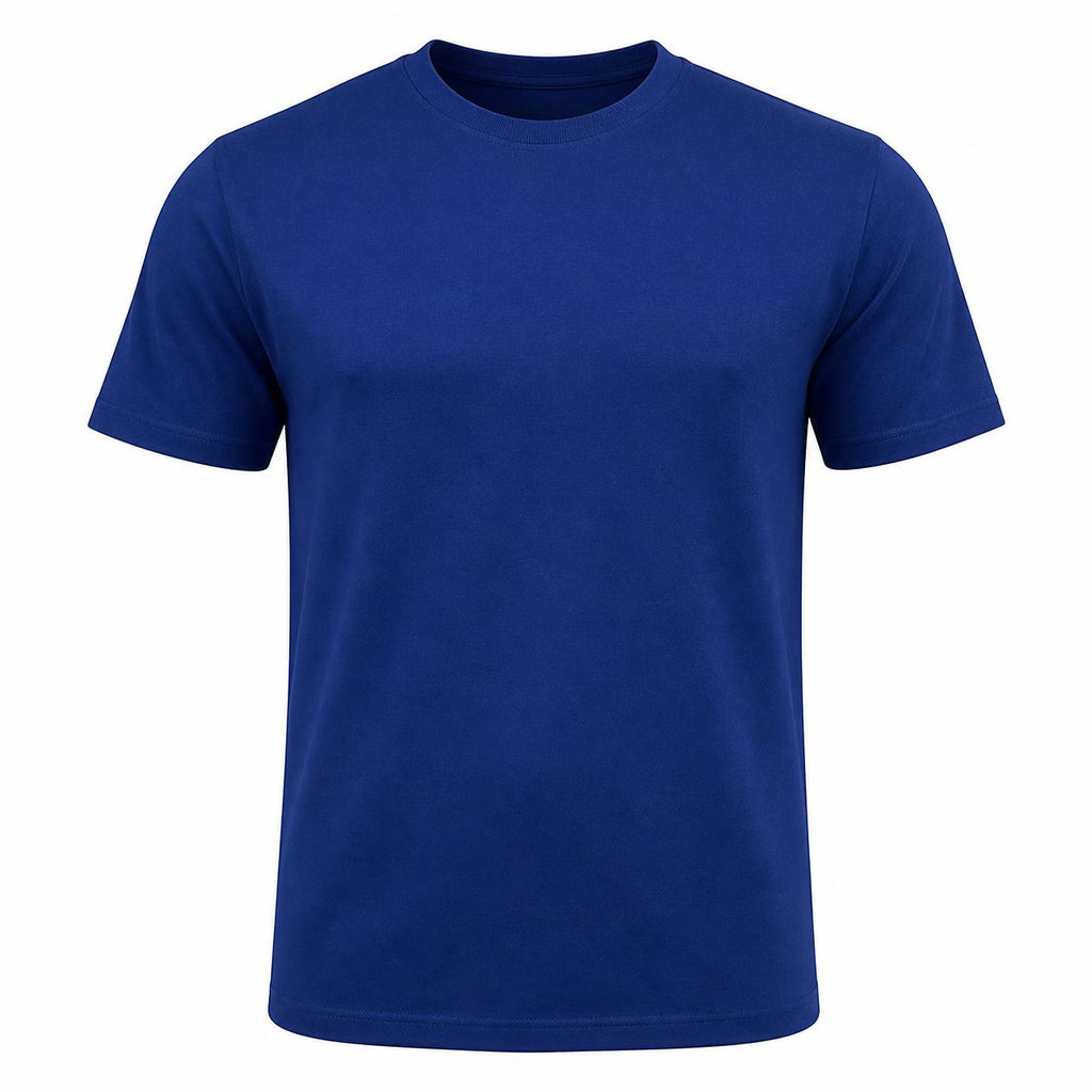 ARPITUM Unisex Customized Royal Blue T-Shirt - Personalize with Your Own Design/Artwork/Image