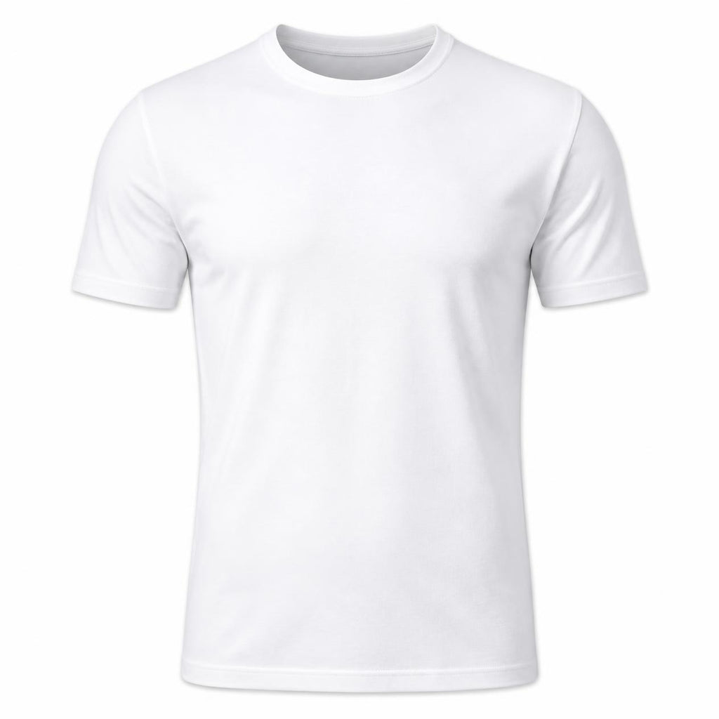 ARPITUM Unisex Customized White T-Shirt - Personalize with Your Own Design/Artwork/Image