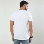 Custom round neck t-shirt view 4