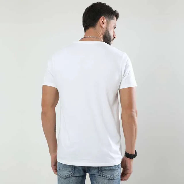 Custom round neck t-shirt view 4