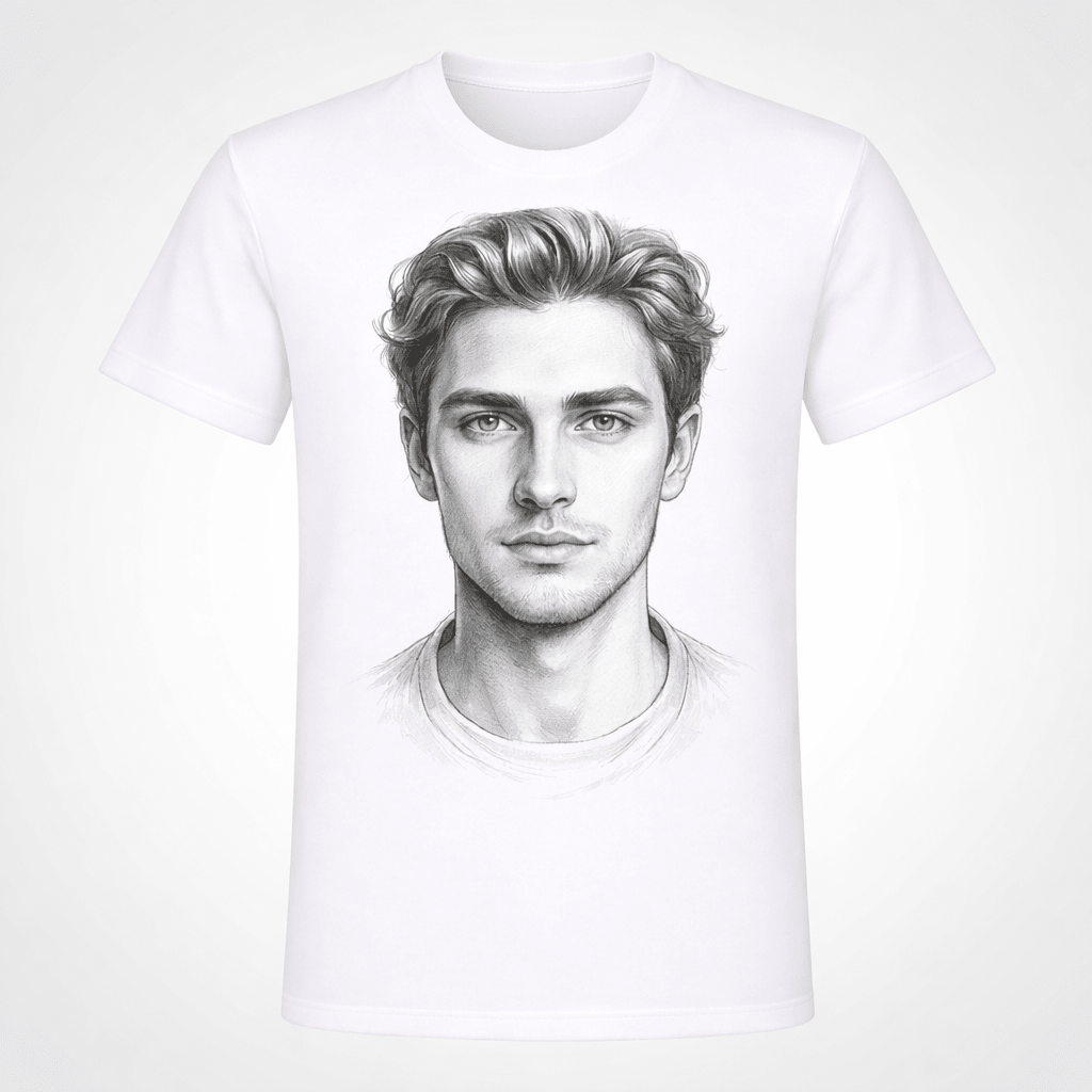 Custom Design Printed T-Shirt – Upload Your Design/Picture | 100% Polyester White Sublimation Tee | Arpitum - ARPITUM