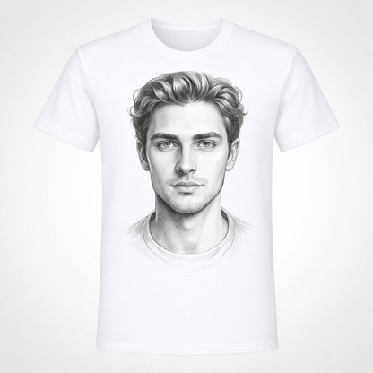 Custom Design Printed T-Shirt – Upload Your Design/Picture | 100% Polyester White Sublimation Tee | Arpitum - ARPITUM