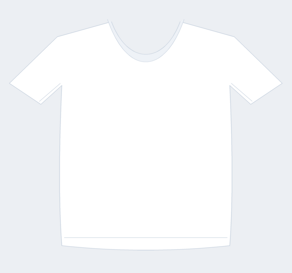 custom dry fit plain front mockup image
