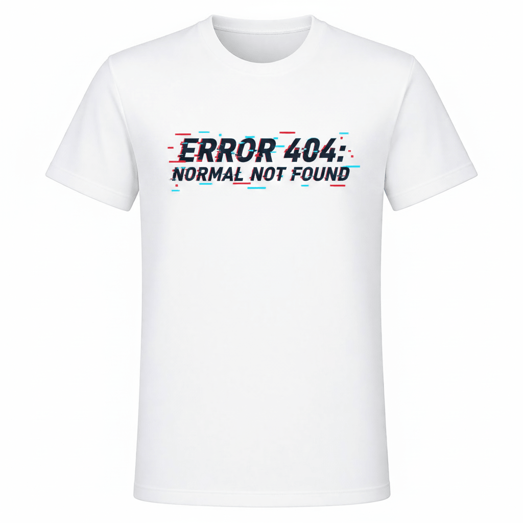 Custom Text Printed T-Shirt – Type Your Text/Name | 100% Polyester White Sublimation Tee | Arpitum - ARPITUM