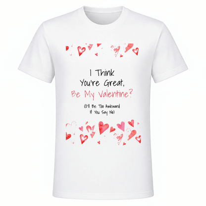 Custom Text Printed T-Shirt – Type Your Text/Name | 100% Polyester White Sublimation Tee | Arpitum - ARPITUM