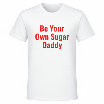 Custom Text Printed T-Shirt – Type Your Text/Name | 100% Polyester White Sublimation Tee | Arpitum - ARPITUM