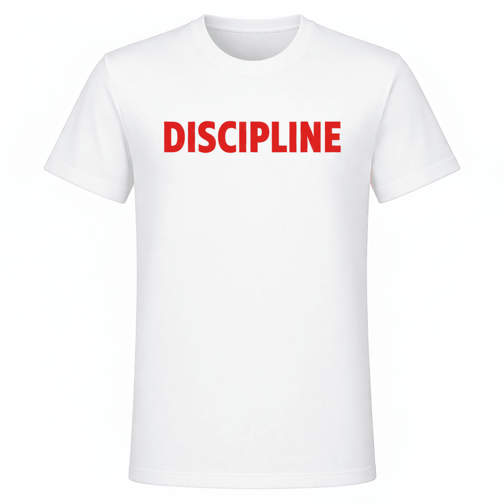 Custom Text Printed T-Shirt – Type Your Text/Name | 100% Polyester White Sublimation Tee | Arpitum - ARPITUM